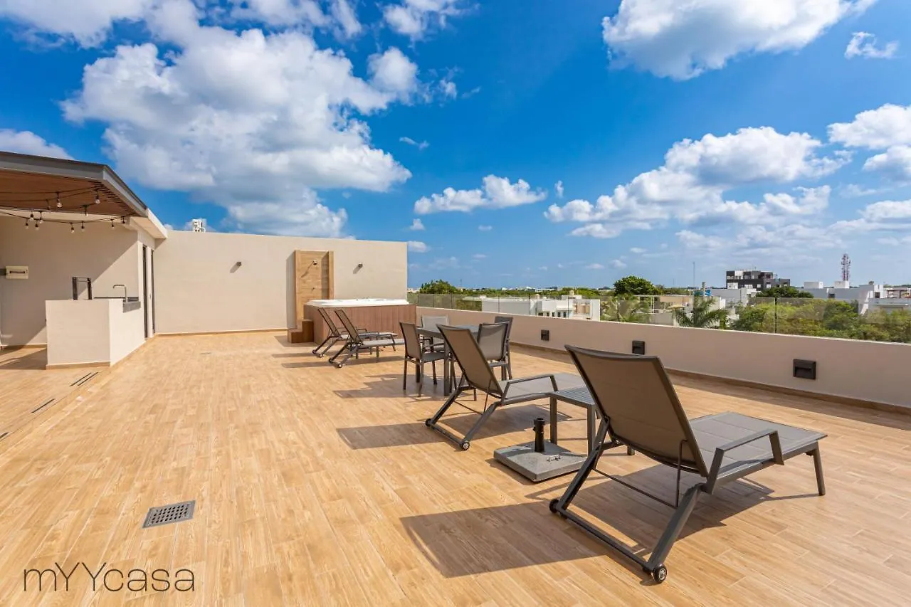 Amazing Apt. W/ Pool & Jacuzzi In Playa Del Carmen Mexiko