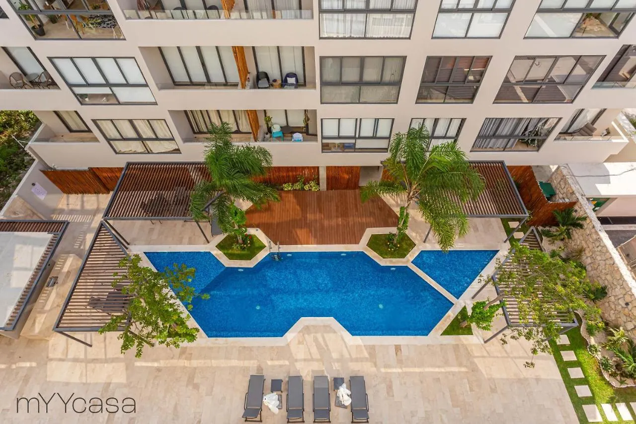 Amazing Apt. W/ Pool & Jacuzzi In Playa Del Carmen Apartmán